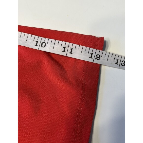 NWT Lauren Ralph Lauren Coral Dress Women’s Sz 10 V-Neck Side Rouching - Picture 9 of 11